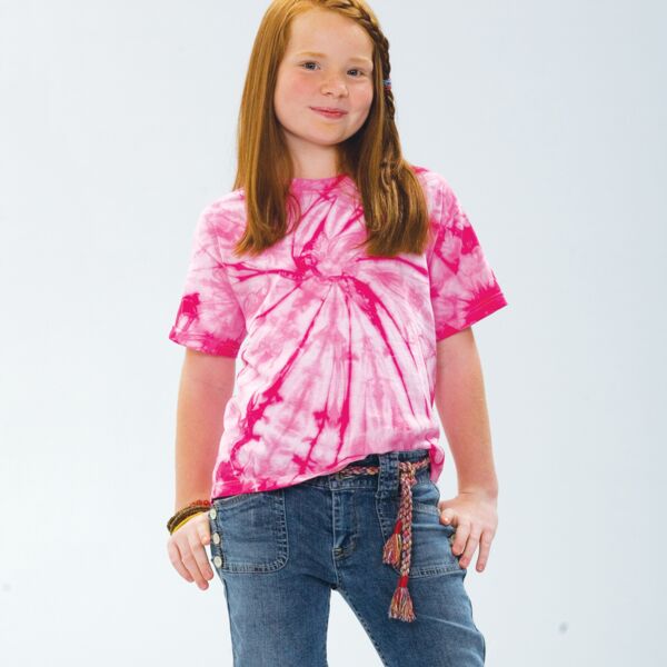 Youth Spider Tie Dye T-Shirt Thumbnail